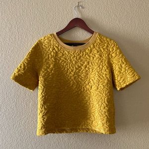 Quilted Sweater T-shirt